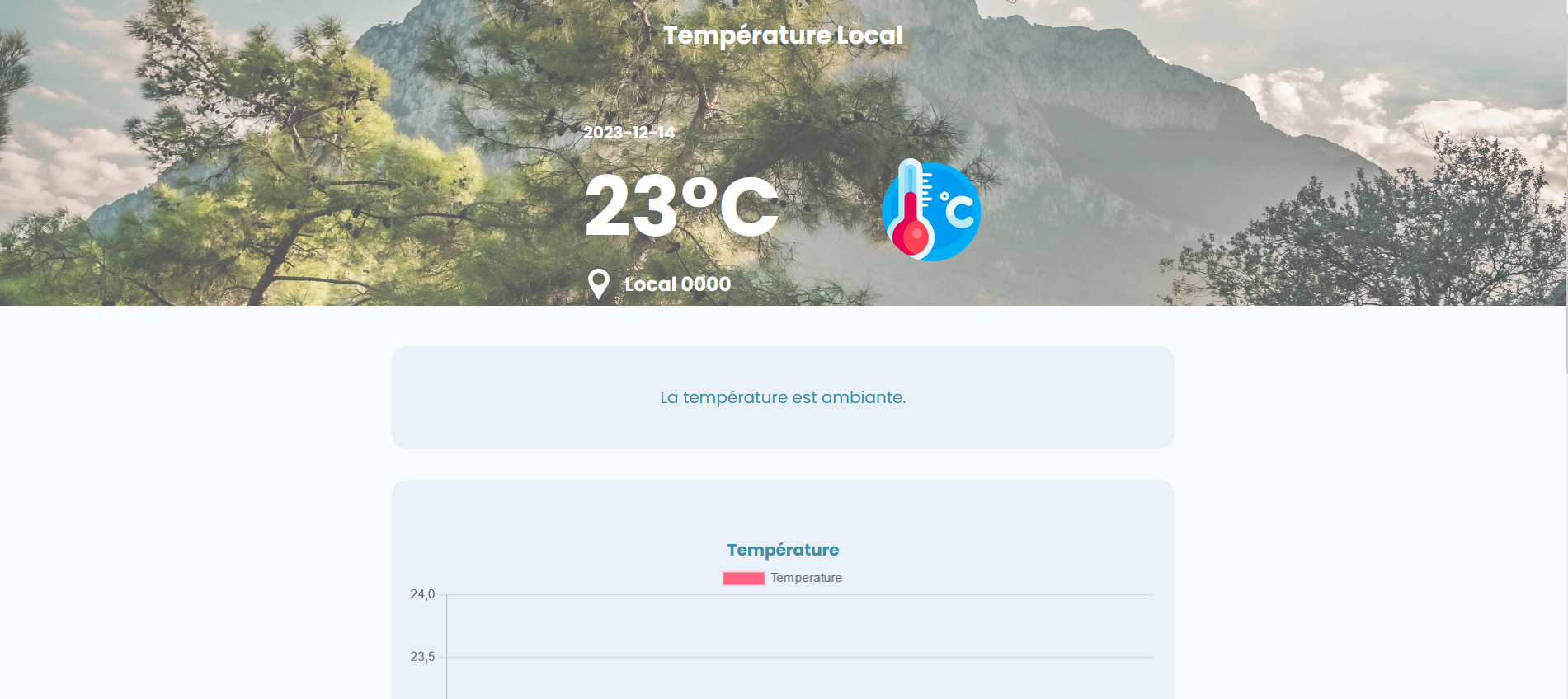 Appli Température