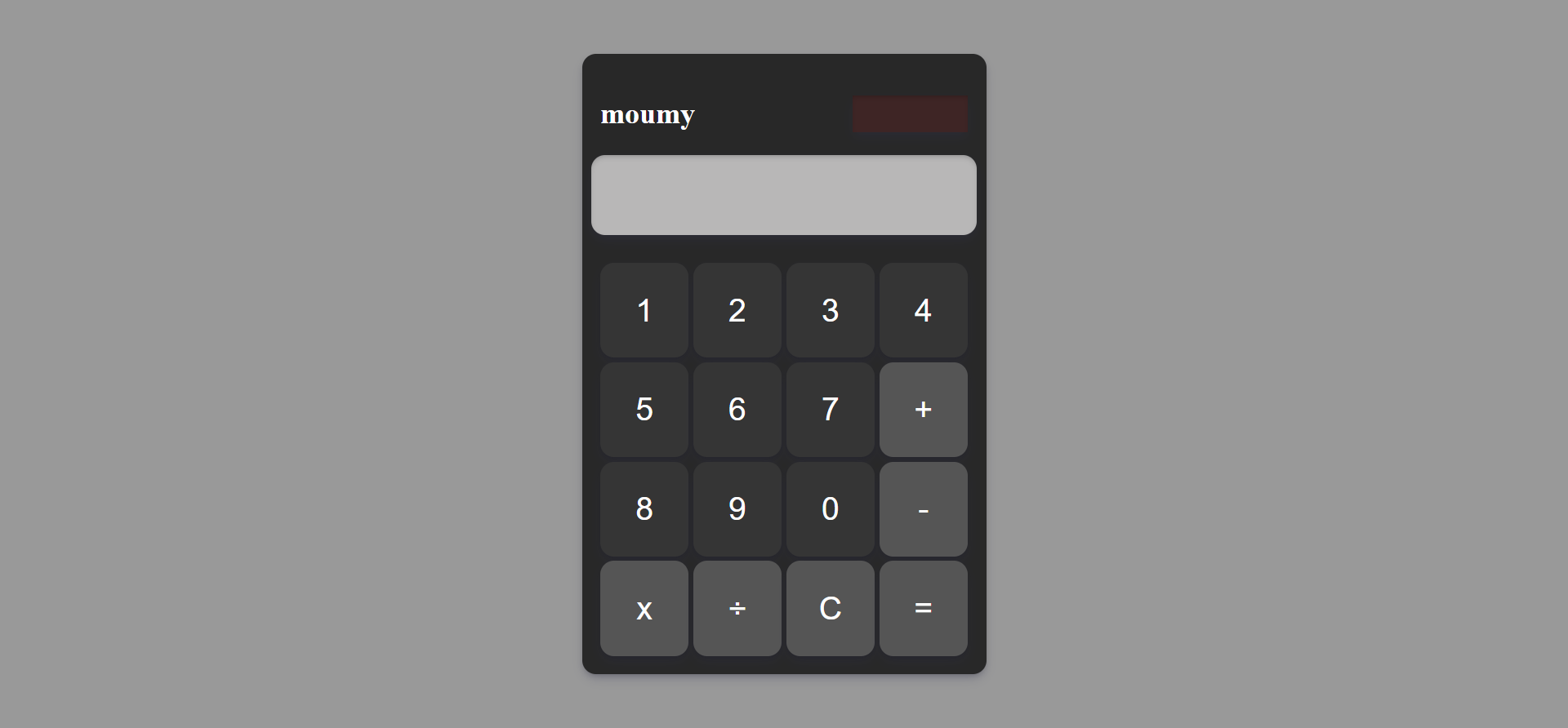 La calculatrice